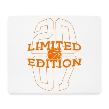 ÉDITION LIMITÉE 2007 BASKETBALL 19E ANNIVERSAIRE - Tapis de souris (format paysage) - blanc - Devant