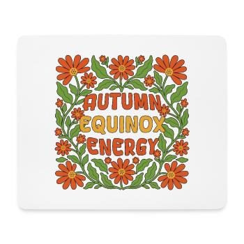 Herbst-Tagundnachtgleiche Energie-Mabon-Rad des Jahres Heidnisches - Mousepad (Querformat) - Weiß - Vorne