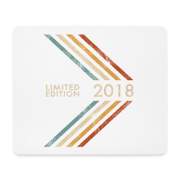 Édition limitée 2018 Anniversaire Girl and Boy - Tapis de souris (format paysage) - blanc - Devant
