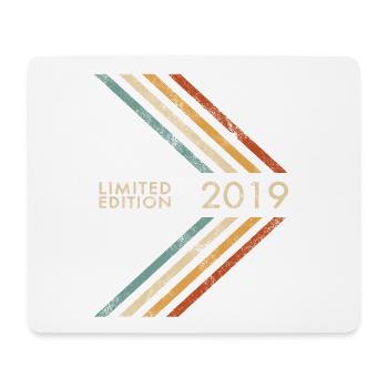 Édition limitée 2019 Anniversaire Girl and Boy - Tapis de souris (format paysage) - blanc - Devant