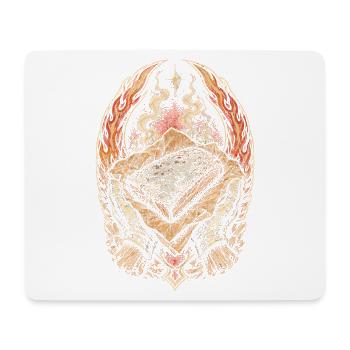 BBQ Wettkampf - Mousepad (Querformat) - Weiß - Vorne