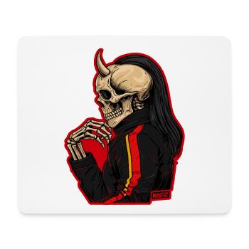Skeleton Rider Streetwear - Mouse Pad (horizontal) - white - Front