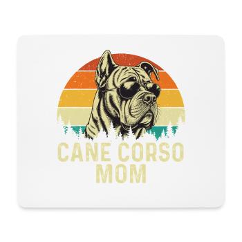 Cane Corso Mom Italian Mastiff Owner - Mouse Pad (horizontal) - white - Front