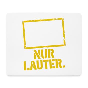 Nicht Einfacher Erklären Nur Lauter Lehrer Büro - Mousepad (Querformat) - Weiß - Vorne