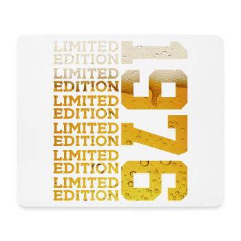 BIÈRE ÉDITION LIMITÉE 1976 50E ANNIVERSAIRE - Tapis de souris (format paysage) - blanc - Devant