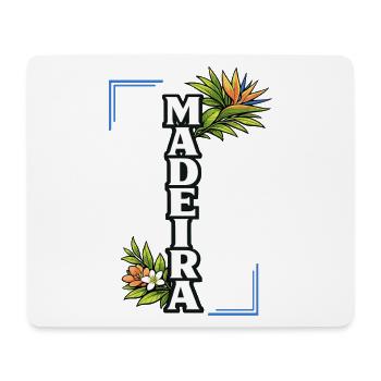 Madeira Blumeninsel Tropische Reiseliebe - Mousepad (Querformat) - Weiß - Vorne
