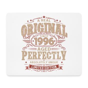 30th Birthday Gift Man Original Vintage 1996 - Mouse Pad (horizontal) - white - Front