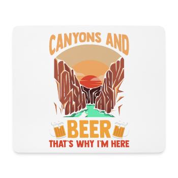 Hiking Mountain Trail Backpacking Outdoors Poaching - Mouse Pad (horizontal) - white - Front