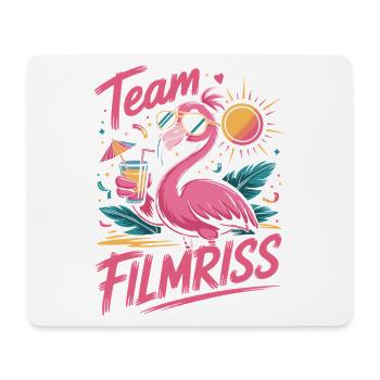 Mallorca Team Filmriss Party JGA Partycrew Malle - Mouse Pad (horizontal) - white - Front