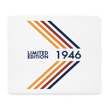 1946 Limited Edition Birthday Man Wife Vintage - Mouse Pad (horizontal) - white - Front