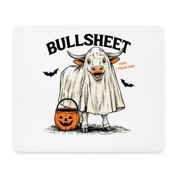 Déguisement de vache d’Halloween Jeux de mots drôles Fans d’animaux - Tapis de souris (format paysage) - blanc - Devant