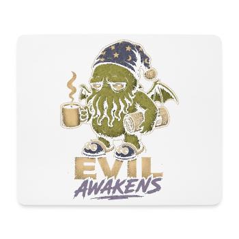 Evil Awakens: Cosmic Coffee - Mouse Pad (horizontal) - white - Front