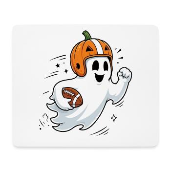 Halloween, America Football, Ghost - Mouse Pad (horizontal) - white - Front