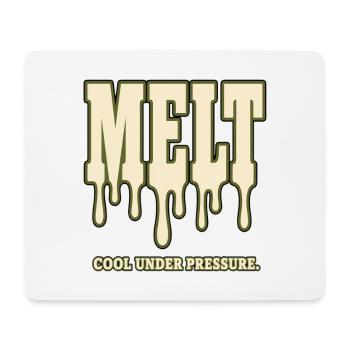 MELT – Refroidir sous pression | Humour sur le stress - Tapis de souris (format paysage) - blanc - Devant