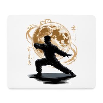 Tai Chi Zen Meditation – Chi Qigong Training - Mousepad (Querformat) - Weiß - Vorne