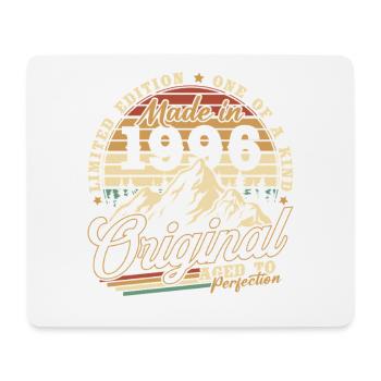 1996 Vintage Vintage Birthday Gift Retro - Mouse Pad (horizontal) - white - Front