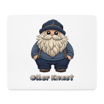 Plattdüütsch Edition: Oller Knust - Mousepad (Querformat) - Weiß - Vorne