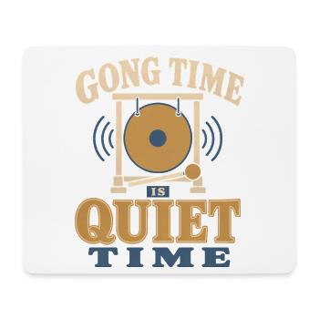 Klangbad Klangheilung Singing Bowl Gift - Mouse Pad (horizontal) - white - Front