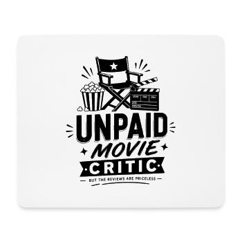 Un cadeau Movie Lover pour l’étudiant en cinéma - Tapis de souris (format paysage) - blanc - Devant