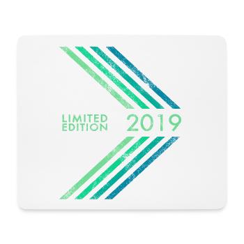 Édition limitée 2019 anniversaires garçons et filles - Tapis de souris (format paysage) - blanc - Devant