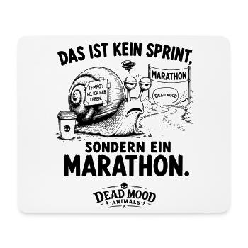 Lustiger Motivationsspruch | Büro Humor | Geschenk - Mousepad (Querformat) - Weiß - Vorne