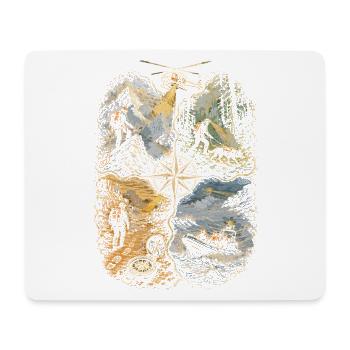 Rescue team - Mouse Pad (horizontal) - white - Front