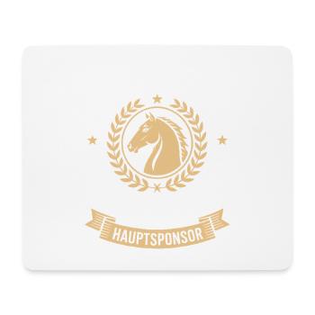 Reite Nicht Bezahle Pferdepapa Pferdemama Pferde - Mousepad (Querformat) - Weiß - Vorne