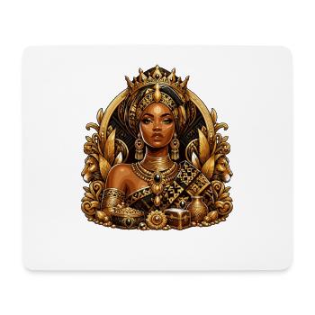 Golden Queen's Crown - Mouse Pad (horizontal) - white - Front