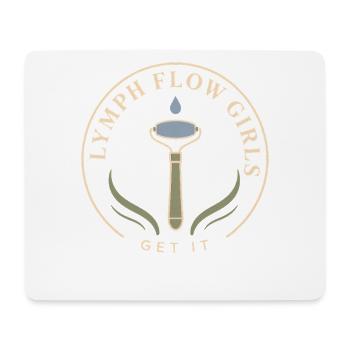 Lymphsystem Lymphdrainage Wellness Geschenk - Mousepad (Querformat) - Weiß - Vorne