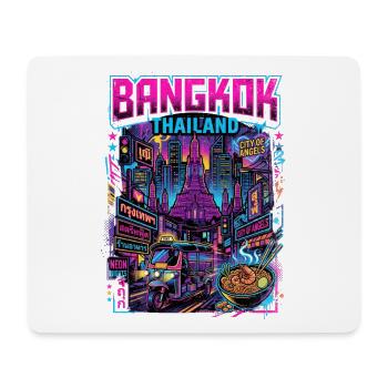 Bangkok Thailand Tuk Tuk - Mousepad (Querformat) - Weiß - Vorne