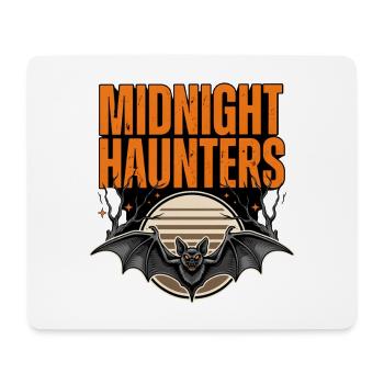 Halloween Bat – Midnight Haunters - Mouse Pad (horizontal) - white - Front
