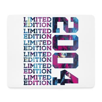 COOL 22 JAHRE LIMITED EDITION 2004 22. GEBURTSTAG - Mousepad (Querformat) - Weiß - Vorne