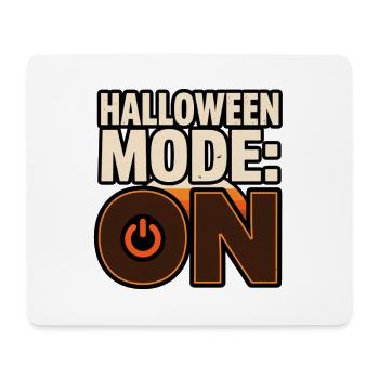 Lustiges Halloween – Halloween-Modus an - Mousepad (Querformat) - Weiß - Vorne