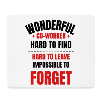 Abschiedsgeschenk eines Kollegen - Mousepad (Querformat) - Weiß - Vorne