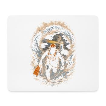 Küstenwache Rettungsschwimmer - Mousepad (Querformat) - Weiß - Vorne