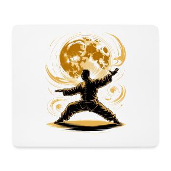 Tai Chi Zen Meditation – Chi Qigong Training - Mousepad (Querformat) - Weiß - Vorne