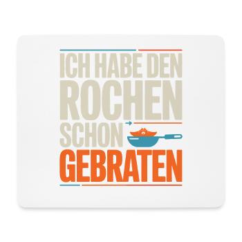 Rochen Schon Gebraten Stachelrochen Manta Rochen - Mousepad (Querformat) - Weiß - Vorne
