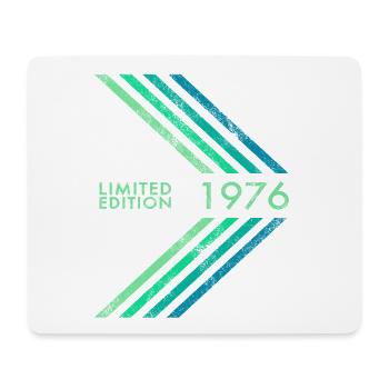 1976 Limited Edition Geburtstag Herren Damen Sport - Mousepad (Querformat) - Weiß - Vorne