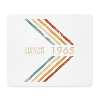 1965 Limited Edition Geburtstag Herren Damen Retro - Mousepad (Querformat) - Weiß - Vorne