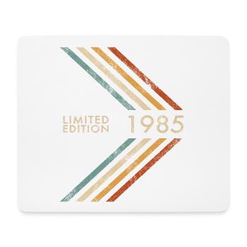 1985 Limited Edition Geburtstag Herren Damen Retro - Mousepad (Querformat) - Weiß - Vorne