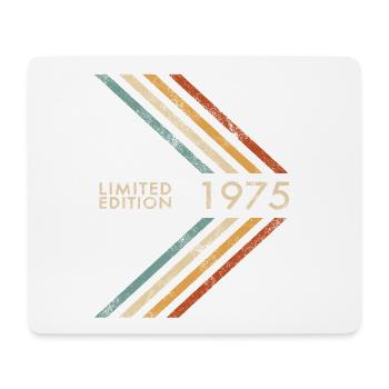 1975 Limited Edition Geburtstag Herren Damen Retro - Mousepad (Querformat) - Weiß - Vorne