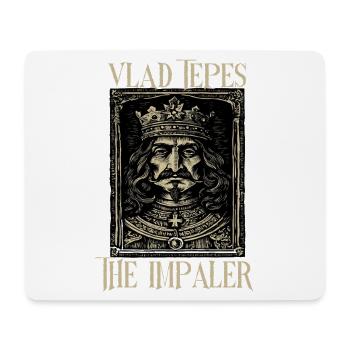 Vlad Tepes: Der Impaler - Mousepad (Querformat) - Weiß - Vorne