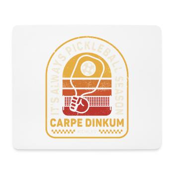 It's Always Pickleball Season - Mousepad (Querformat) - Weiß - Vorne