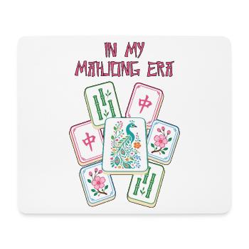 In meiner Mahjong-Ära Mahjong Spiel Social Club - Mousepad (Querformat) - Weiß - Vorne