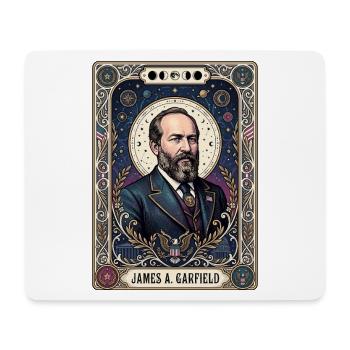 James A Tarotkarte - Mousepad (Querformat) - Weiß - Vorne