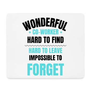 Coworker Farewell Gift - Mouse Pad (horizontal) - white - Front
