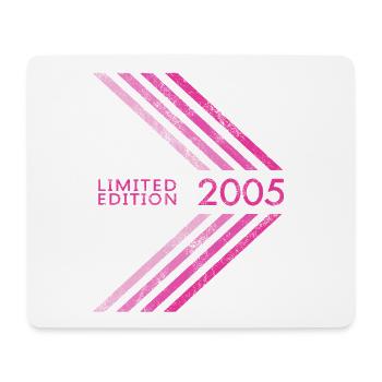 2005 Limited Edition Geburtstag Frauen Damen - Mousepad (Querformat) - Weiß - Vorne