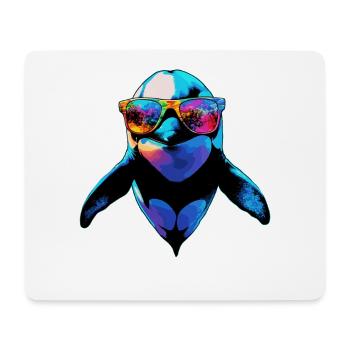 Orca Schwertwal Wal Killerwal Meerestiere Orcas - Mousepad (Querformat) - Weiß - Vorne