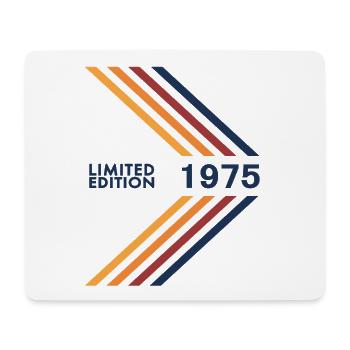 1975 Limited Edition Geburtstag Mann Frau Vintage - Mousepad (Querformat) - Weiß - Vorne