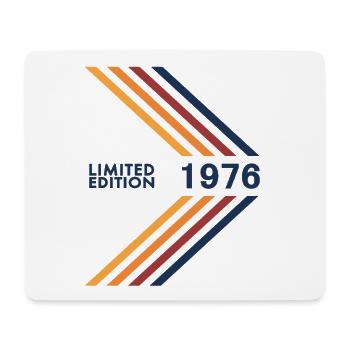 1976 Limited Edition Birthday Man Wife Vintage - Mouse Pad (horizontal) - white - Front